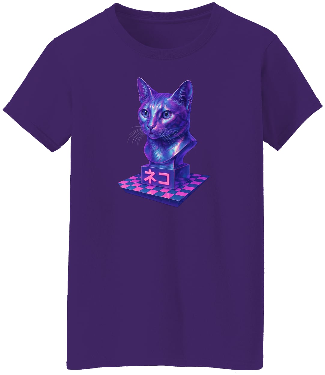 G500L Ladies' 5.3 oz. T-Shirt - Purple
