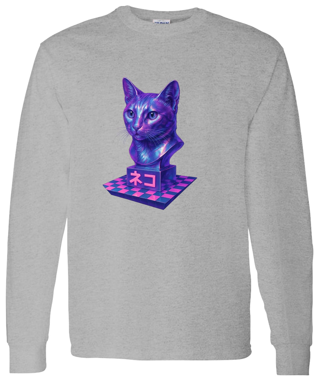 G540 LS T-Shirt 5.3 oz. - Sport Grey