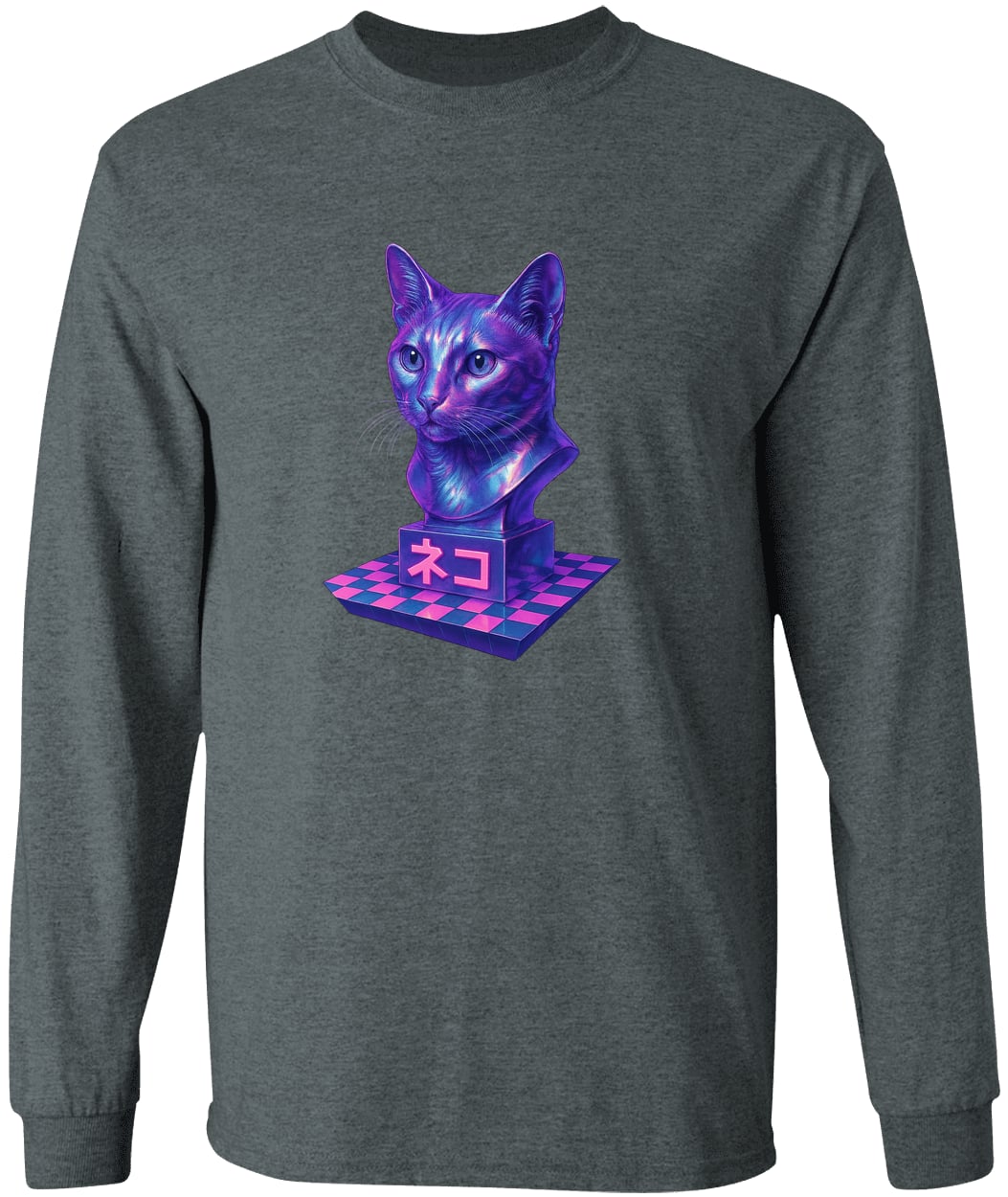 G540 LS T-Shirt 5.3 oz. - Dark Heather