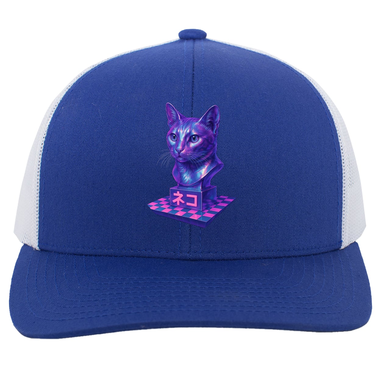 104C Trucker Snap Back - Royal/White