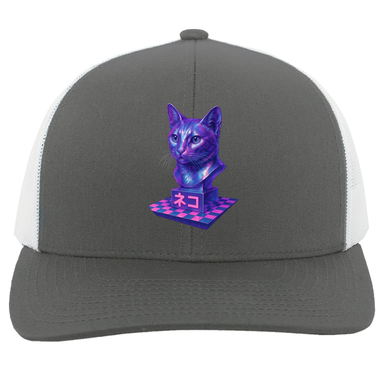 104C Trucker Snap Back - Graphite/White