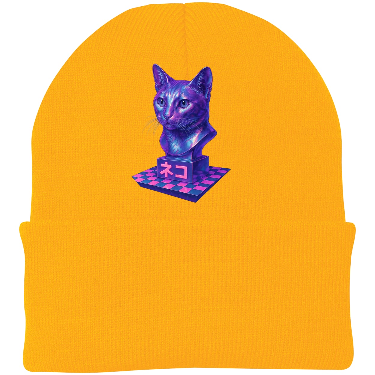 CP90 Port & Company Knit Beanie - Athletic Gold