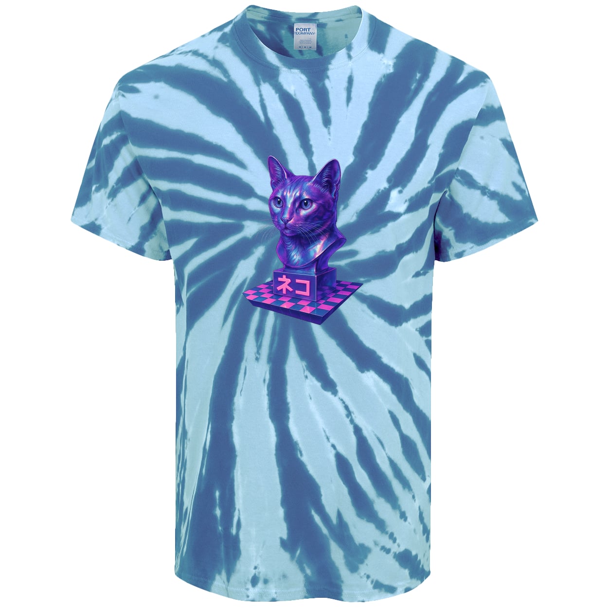 PC147 Port & Company Tie-Dye Tee - Royal
