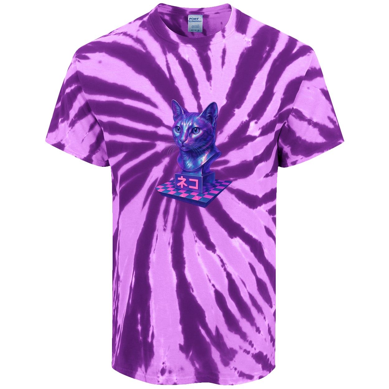 PC147 Port & Company Tie-Dye Tee - Purple