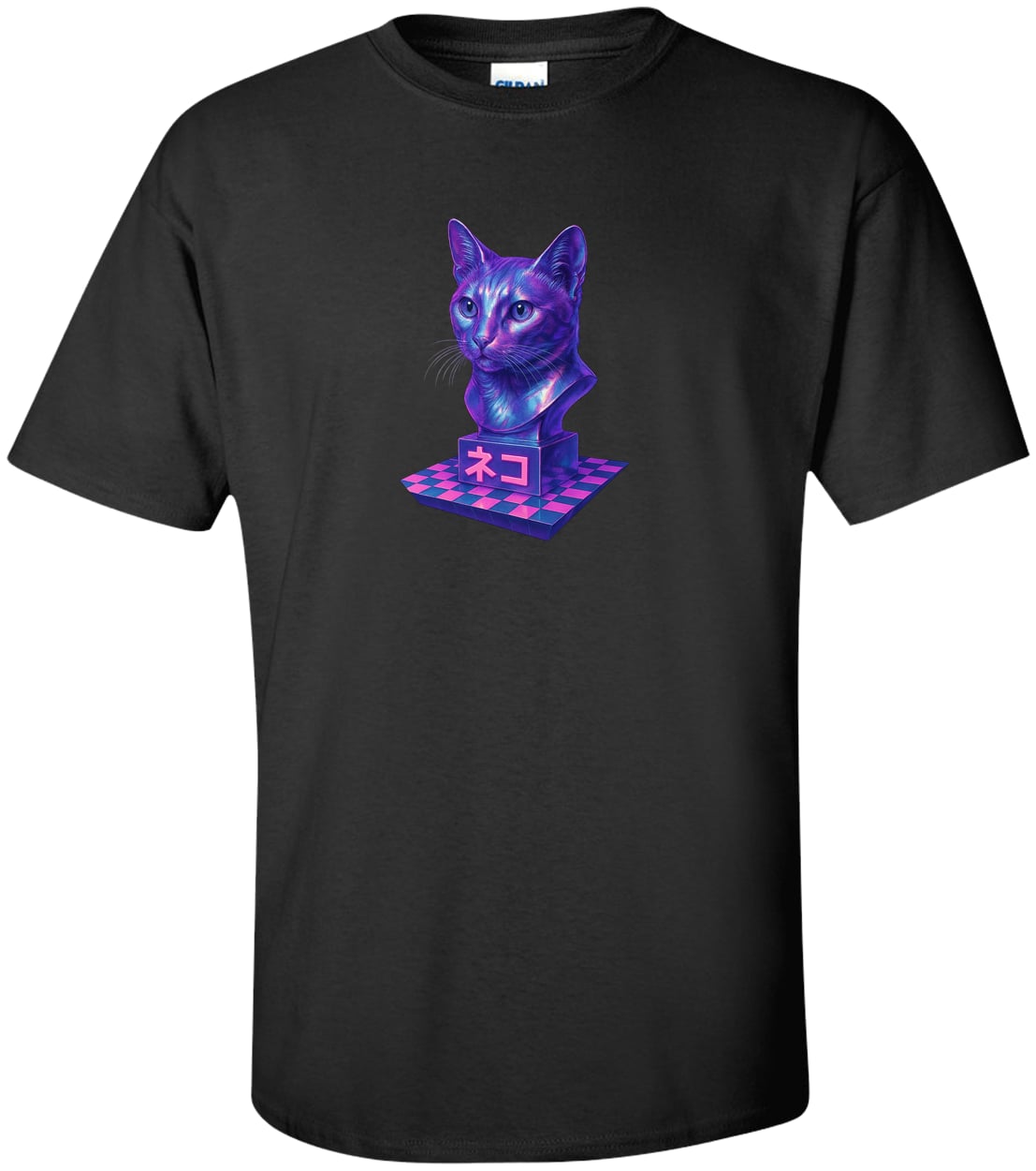 G200T Gildan Mens Tall Ultra Cotton Tee - Black