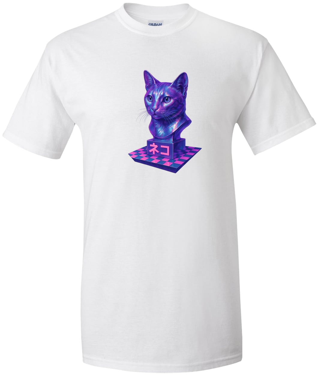 G200T Gildan Mens Tall Ultra Cotton Tee - White