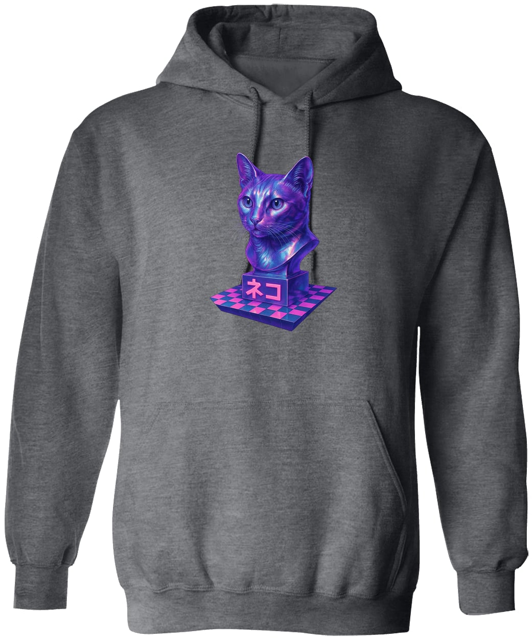 G185 Gildan Pullover Hoodie - Dark Heather