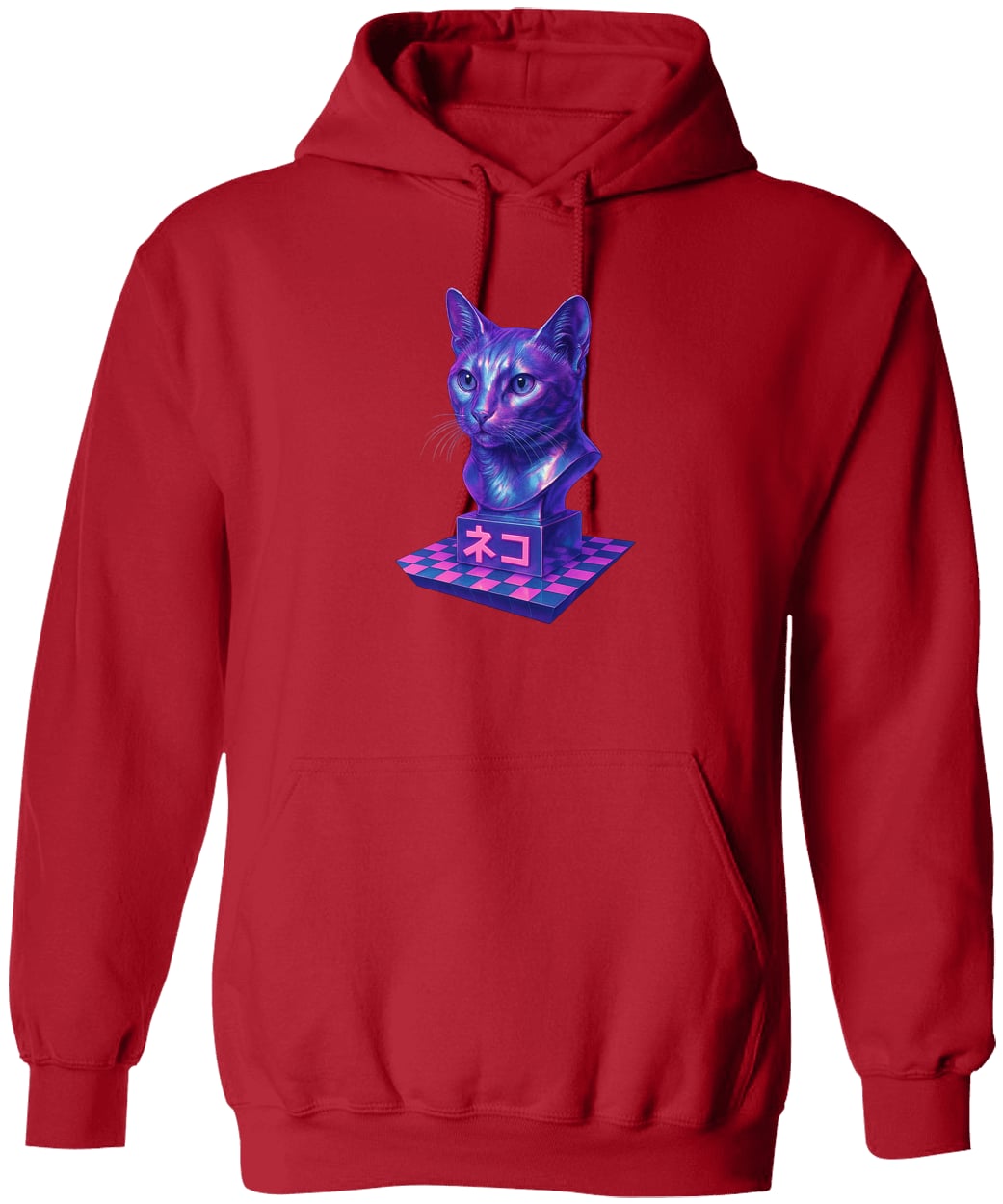G185 Gildan Pullover Hoodie - Red