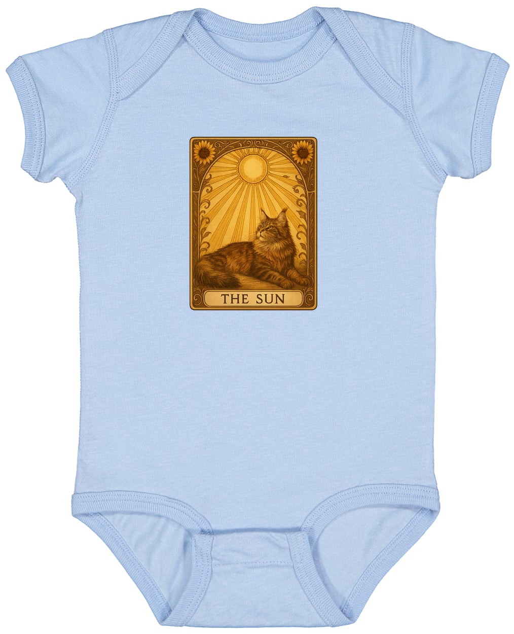 4424 Infant Fine Jersey Bodysuit - Light Blue