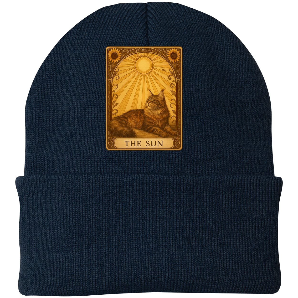 CP90 Port & Company Knit Beanie - Navy