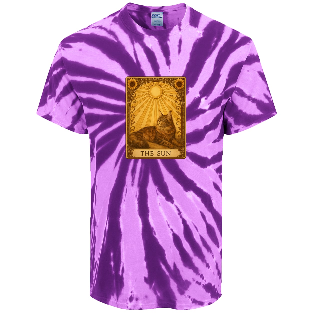 PC147 Port & Company Tie-Dye Tee - Purple