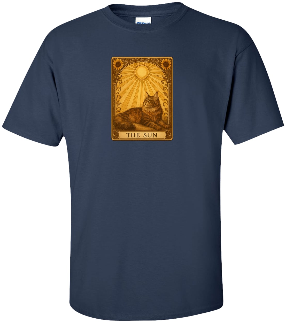 G200T Gildan Mens Tall Ultra Cotton Tee - Navy