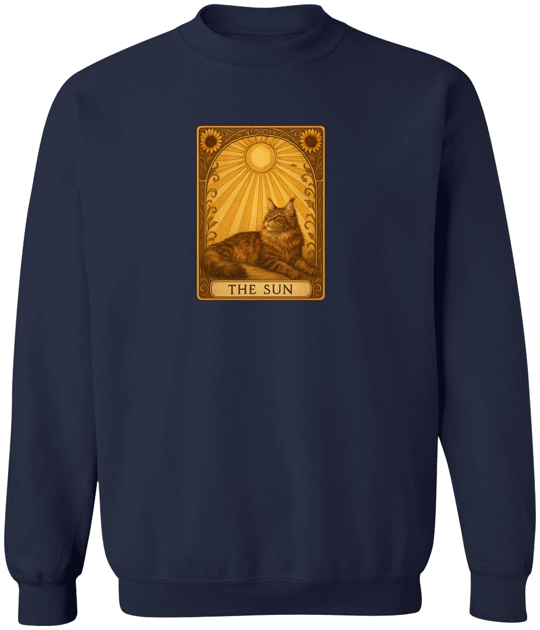G180 Gildan Crewneck Pullover Sweatshirt - Navy
