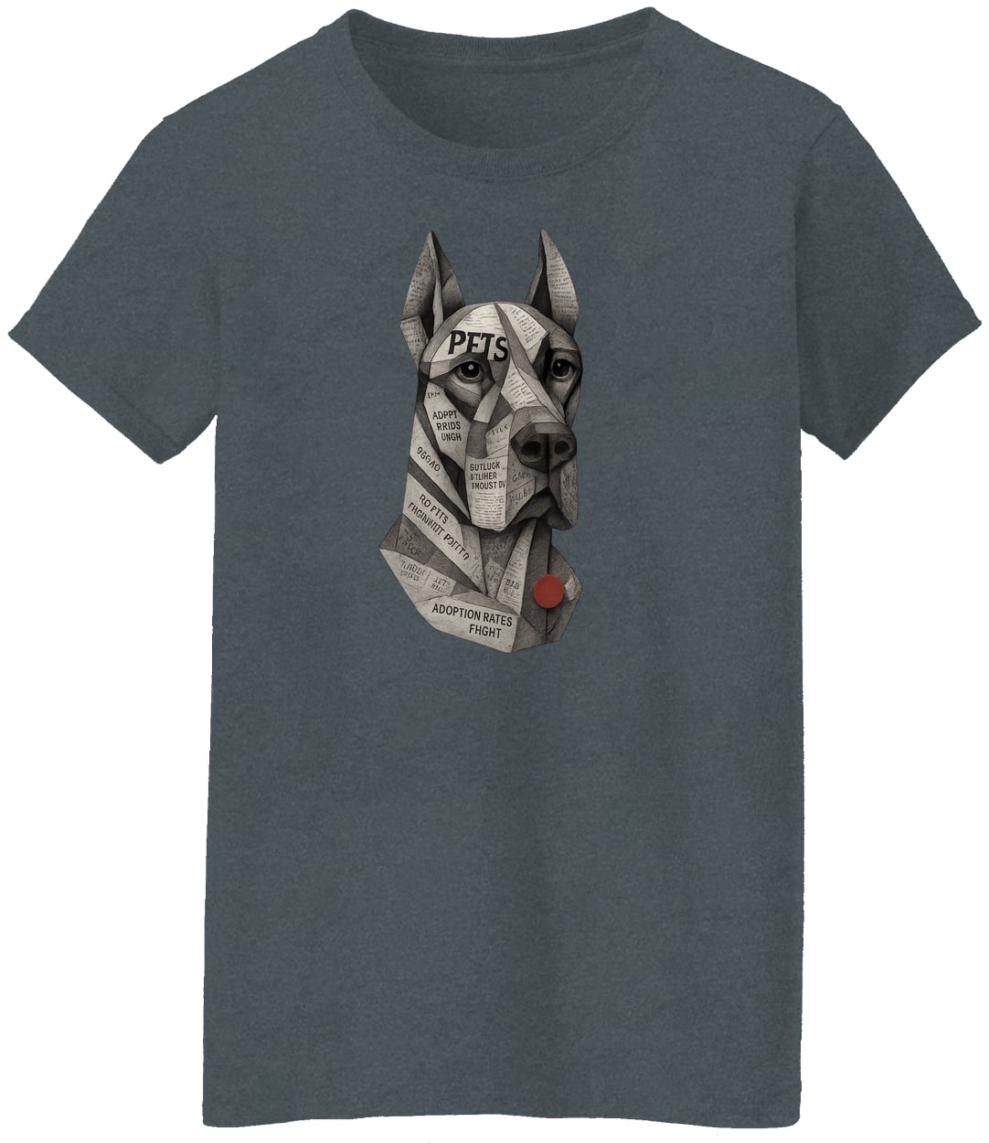 G500L Ladies' 5.3 oz. T-Shirt - Dark Heather