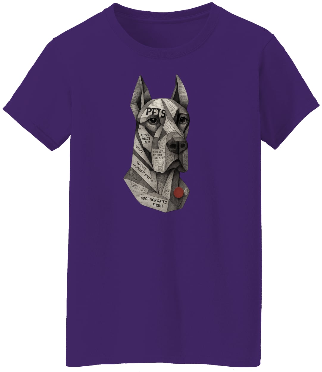 G500L Ladies' 5.3 oz. T-Shirt - Purple