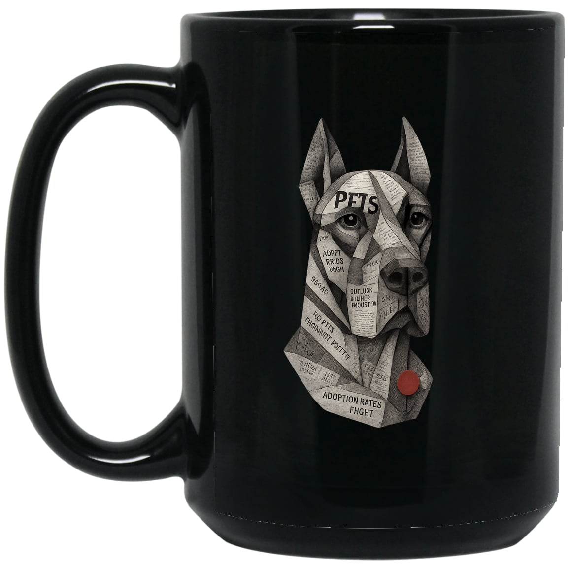 BM15OZ 15oz Black Mug Design Preview