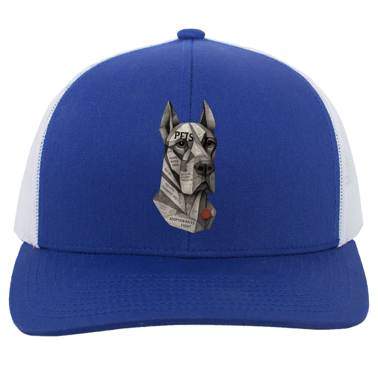 104C Trucker Snap Back - Royal/White