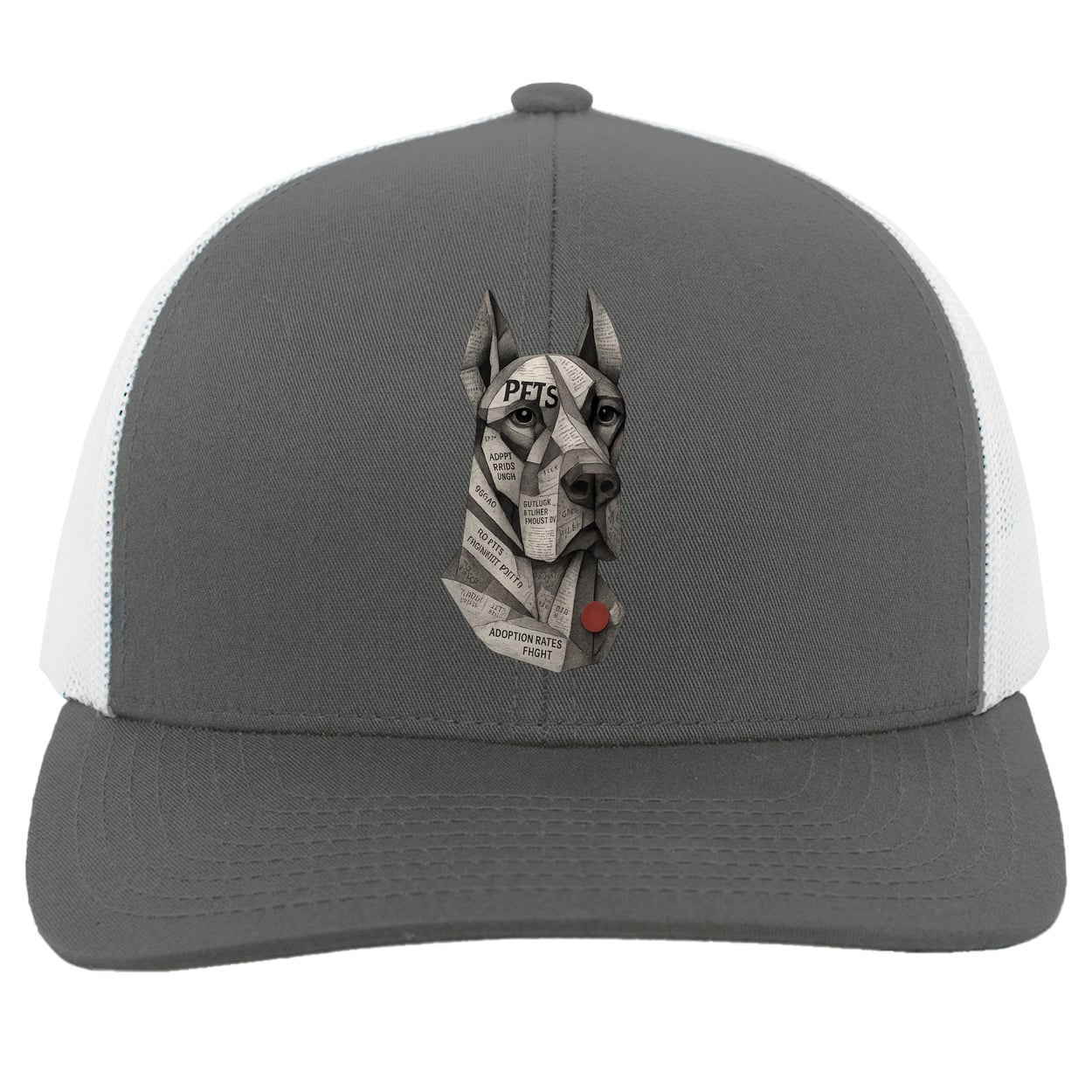 104C Trucker Snap Back - Graphite/White