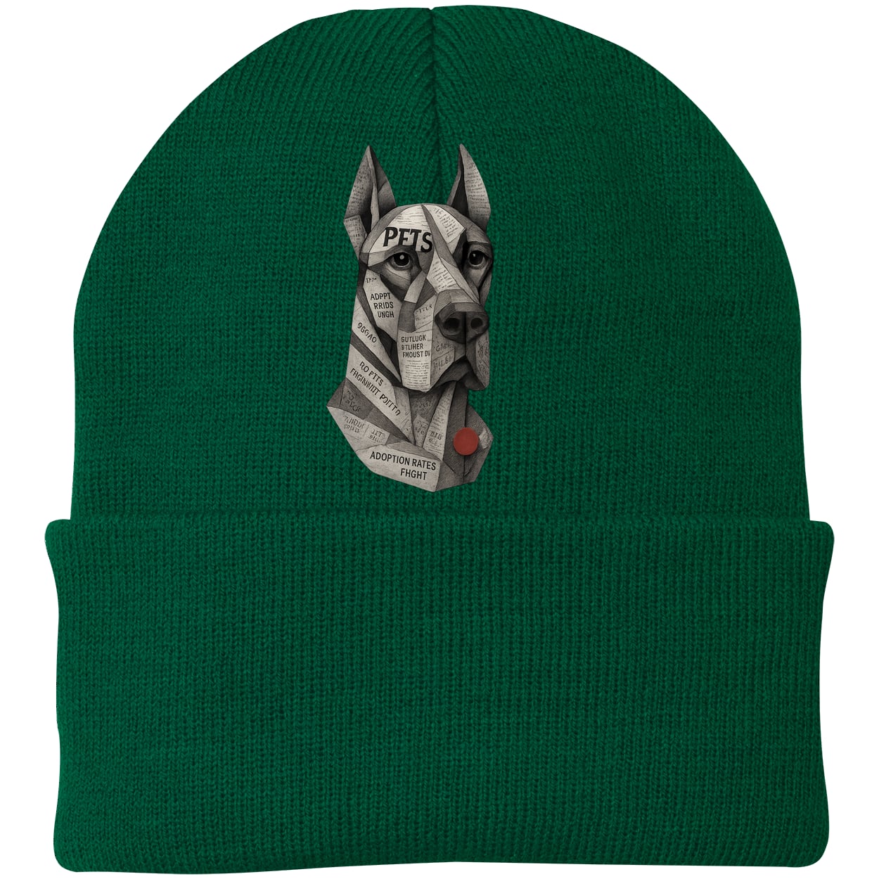 CP90 Port & Company Knit Beanie - Athletic Green