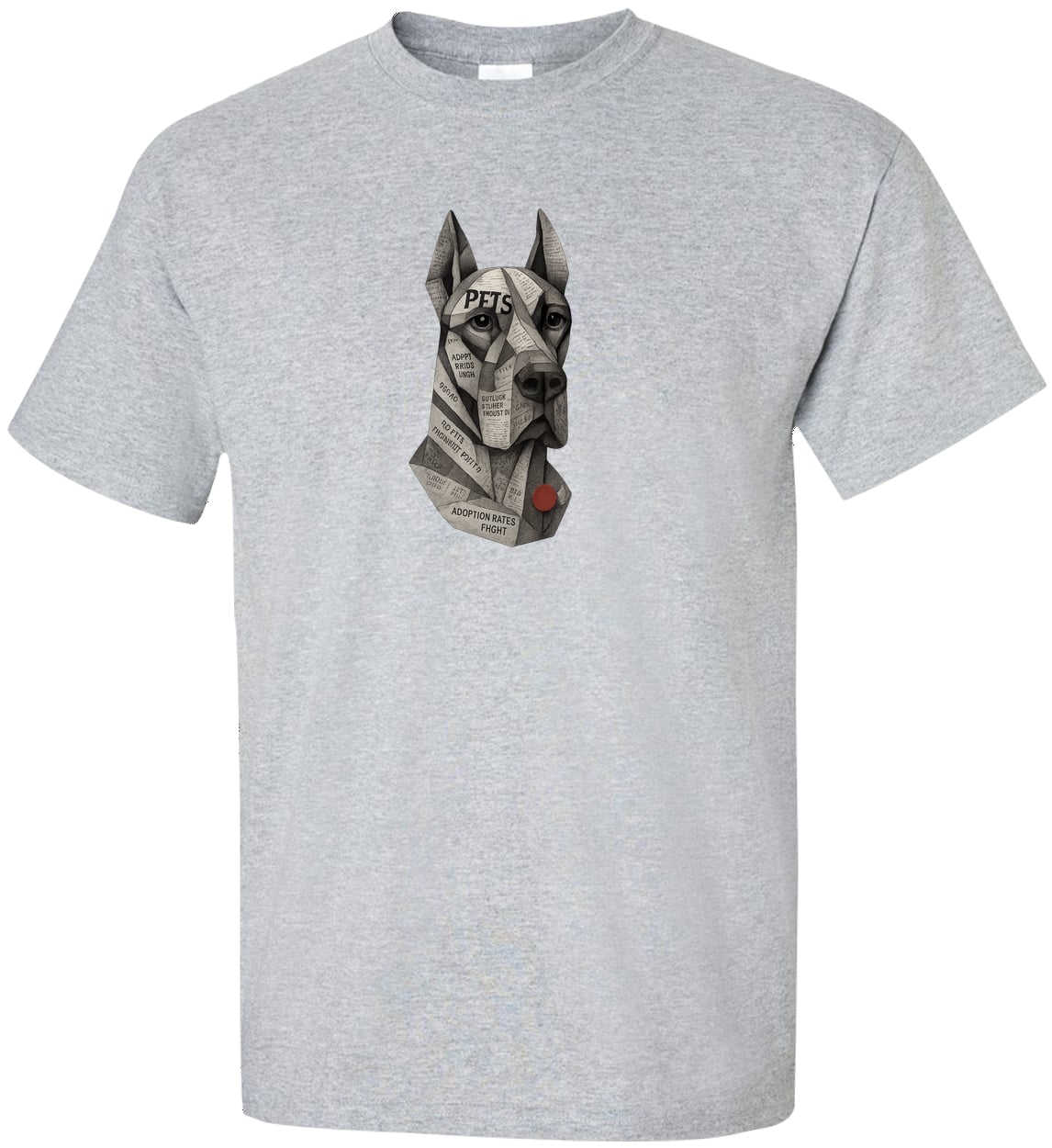 G200T Gildan Mens Tall Ultra Cotton Tee - Sport Grey
