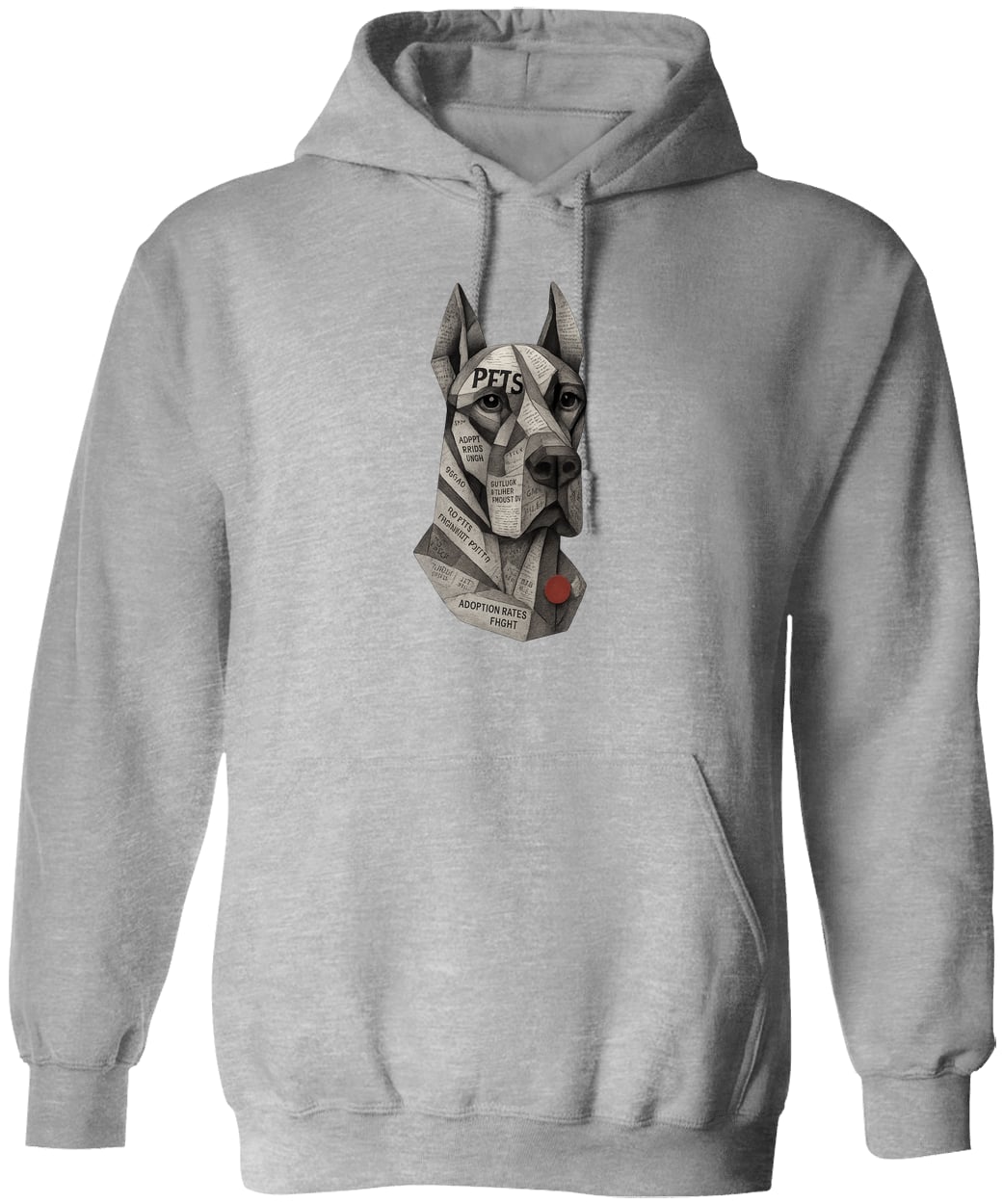 G185 Gildan Pullover Hoodie - Sport Grey