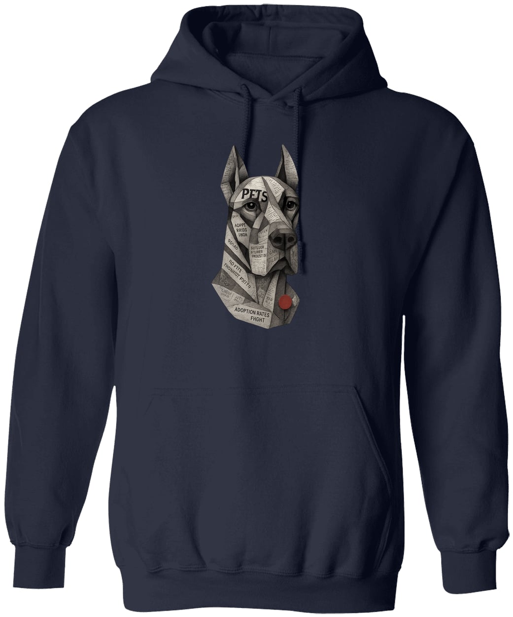 G185 Gildan Pullover Hoodie - Navy