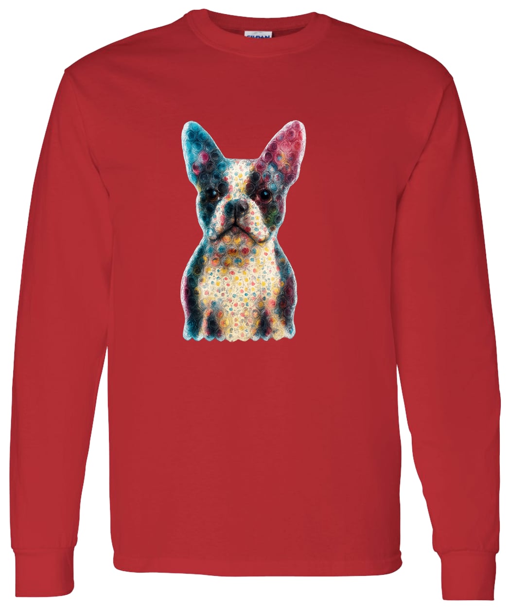 G540 LS T-Shirt 5.3 oz. - Red