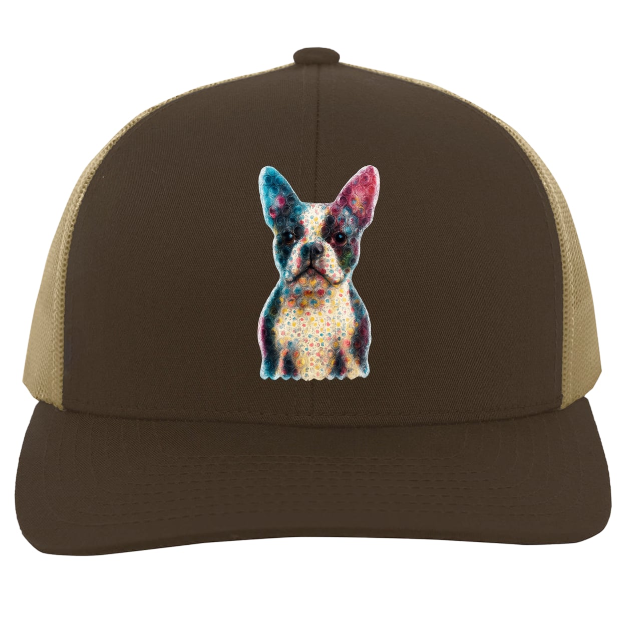 104C Trucker Snap Back - Brown/Khaki