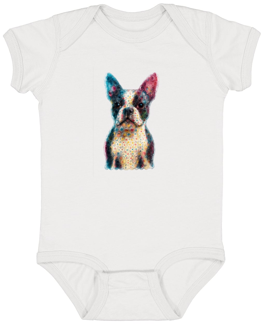 4424 Infant Fine Jersey Bodysuit - White