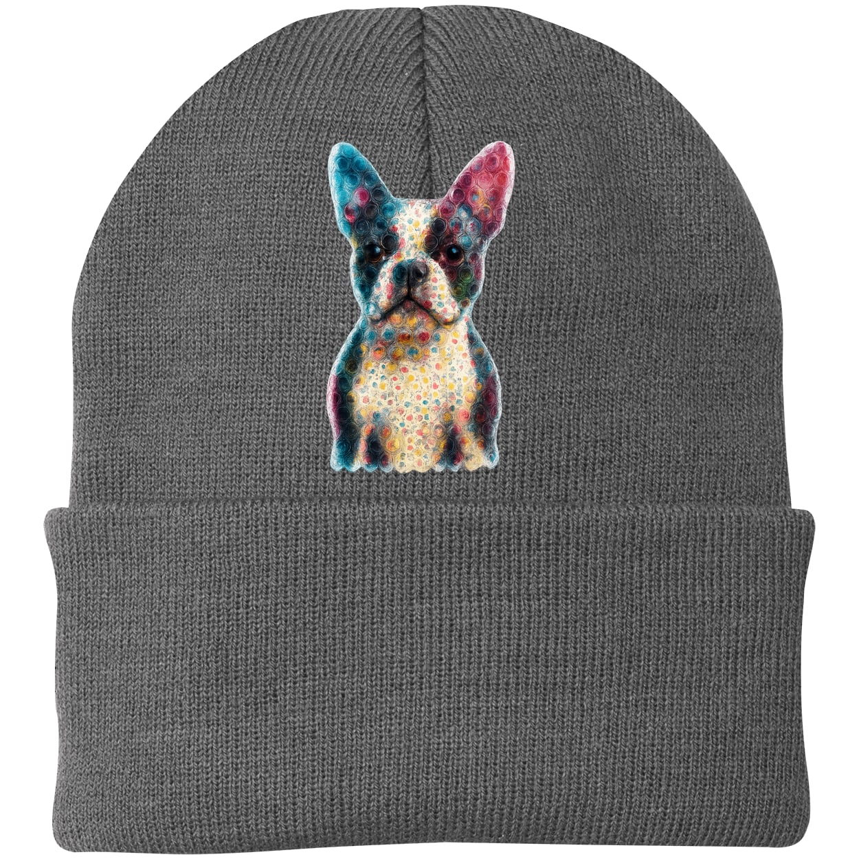 CP90 Port & Company Knit Beanie - Athletic Oxford