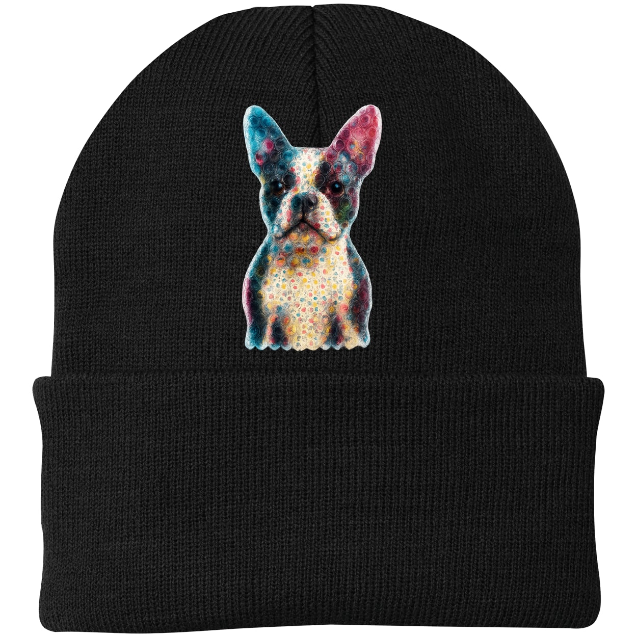 CP90 Port & Company Knit Beanie - Black