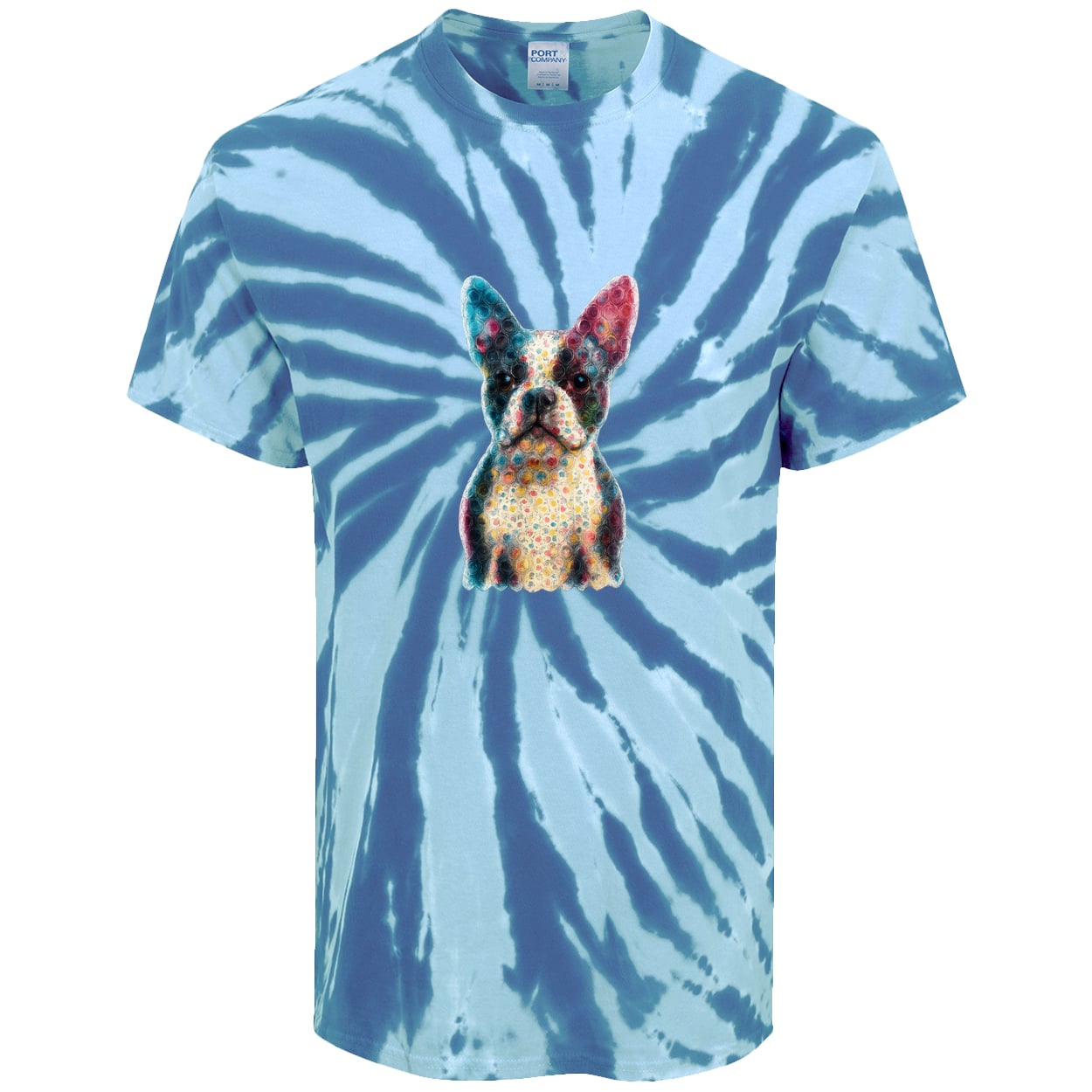 PC147 Port & Company Tie-Dye Tee - Royal