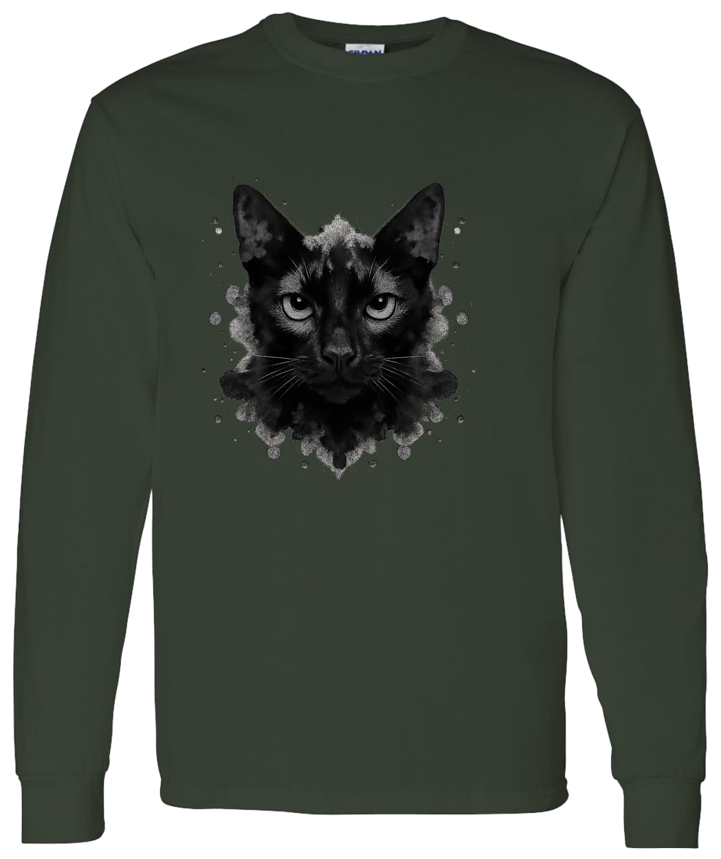 G540 LS T-Shirt 5.3 oz. - Forest Green