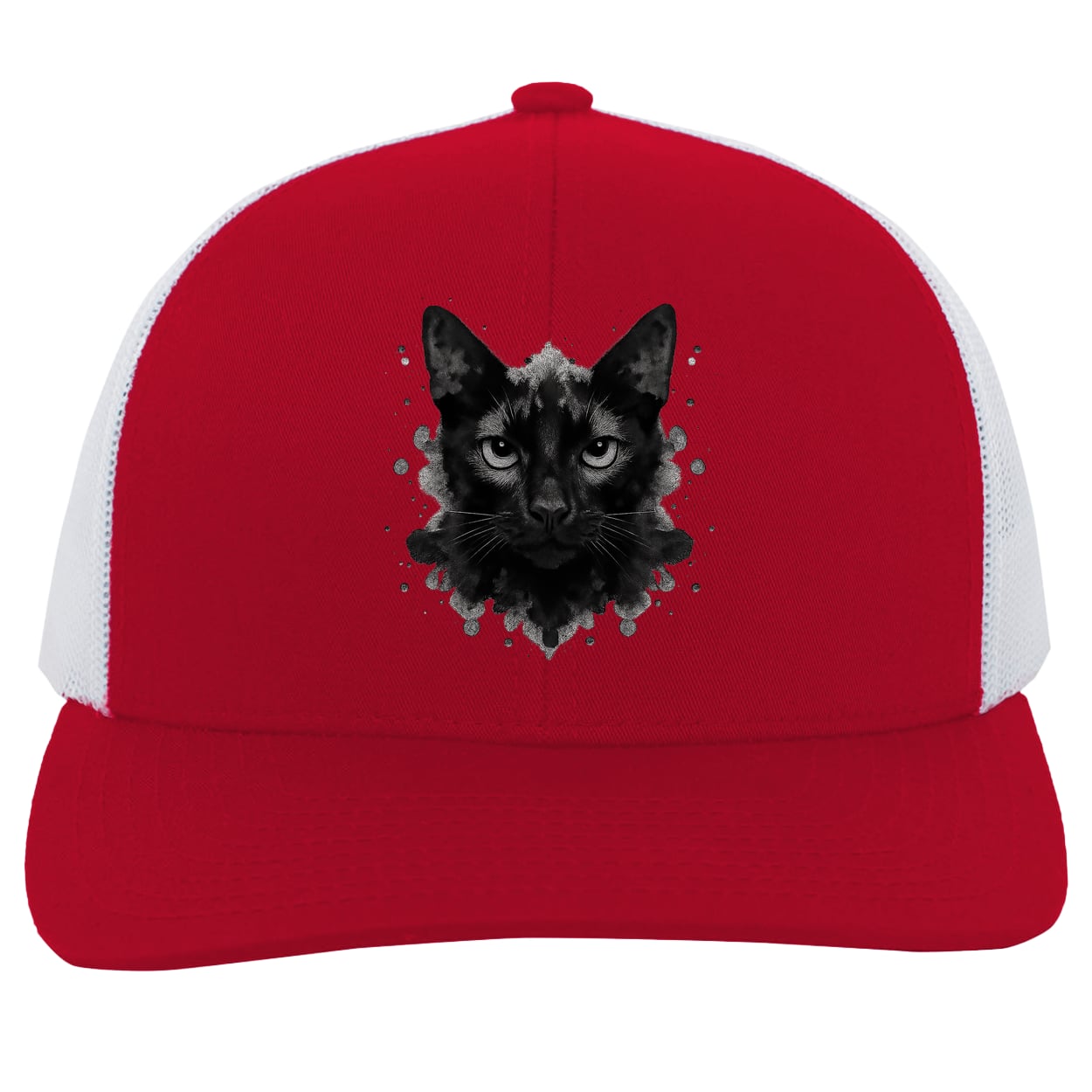 104C Trucker Snap Back - Red/White
