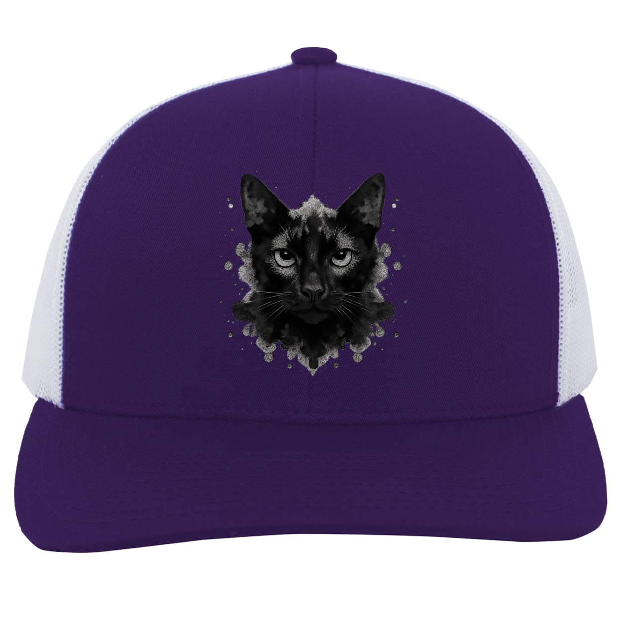 104C Trucker Snap Back - Purple/White
