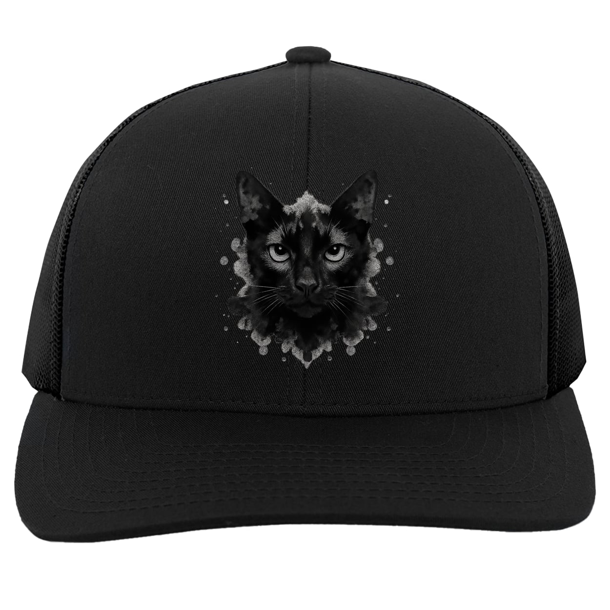 104C Trucker Snap Back - Black