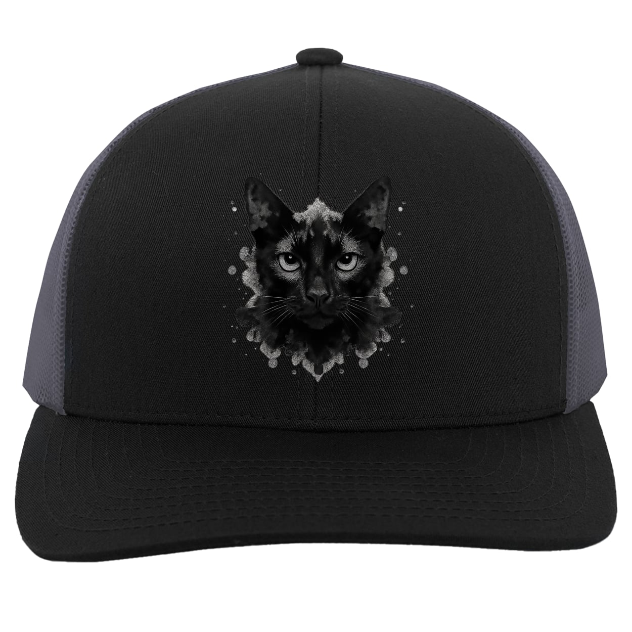 104C Trucker Snap Back - Black/Graphite