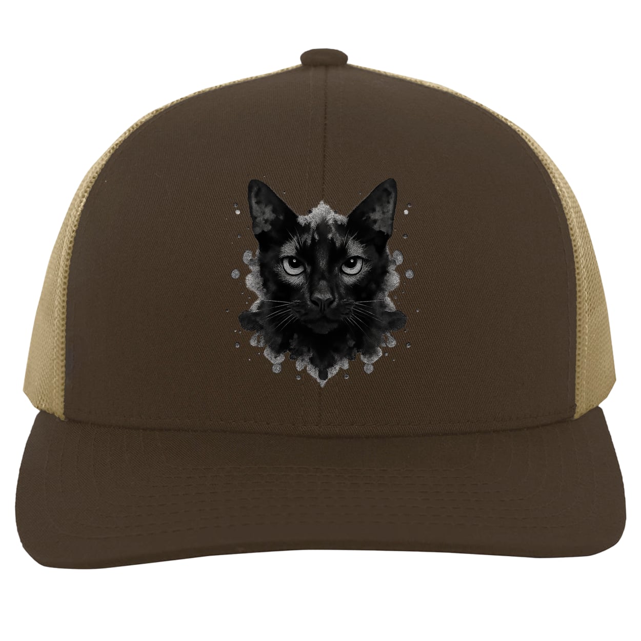 104C Trucker Snap Back - Brown/Khaki