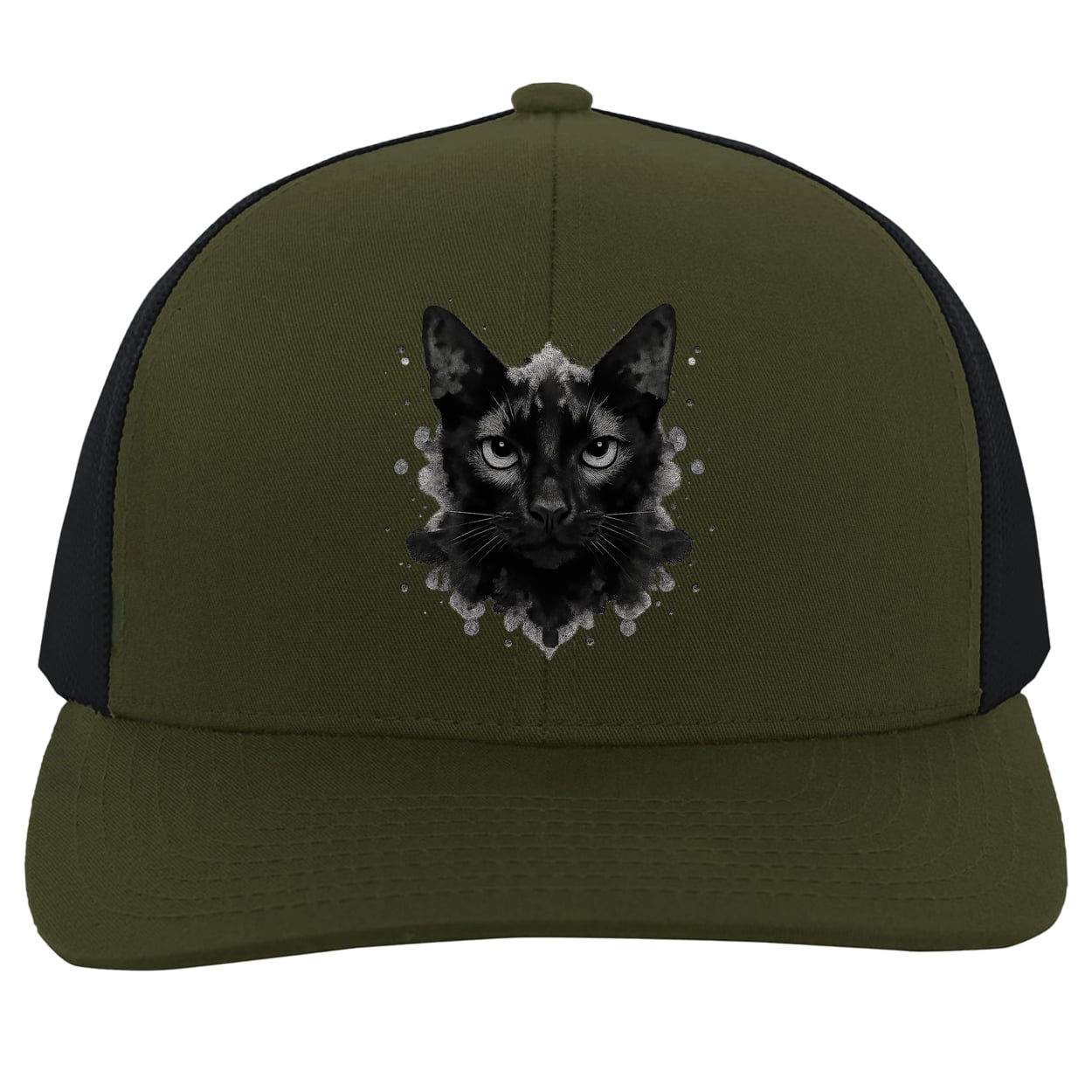104C Trucker Snap Back - Moss/Charcoal