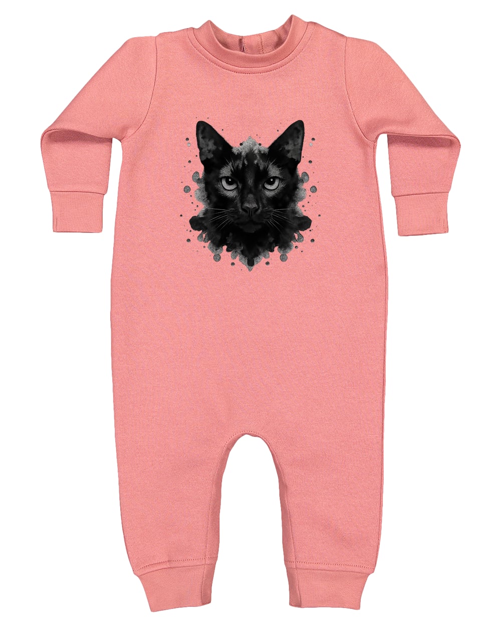 4447 Rabbit Skins Infant Fleece One-Piece Bodysuit - Mauvelous
