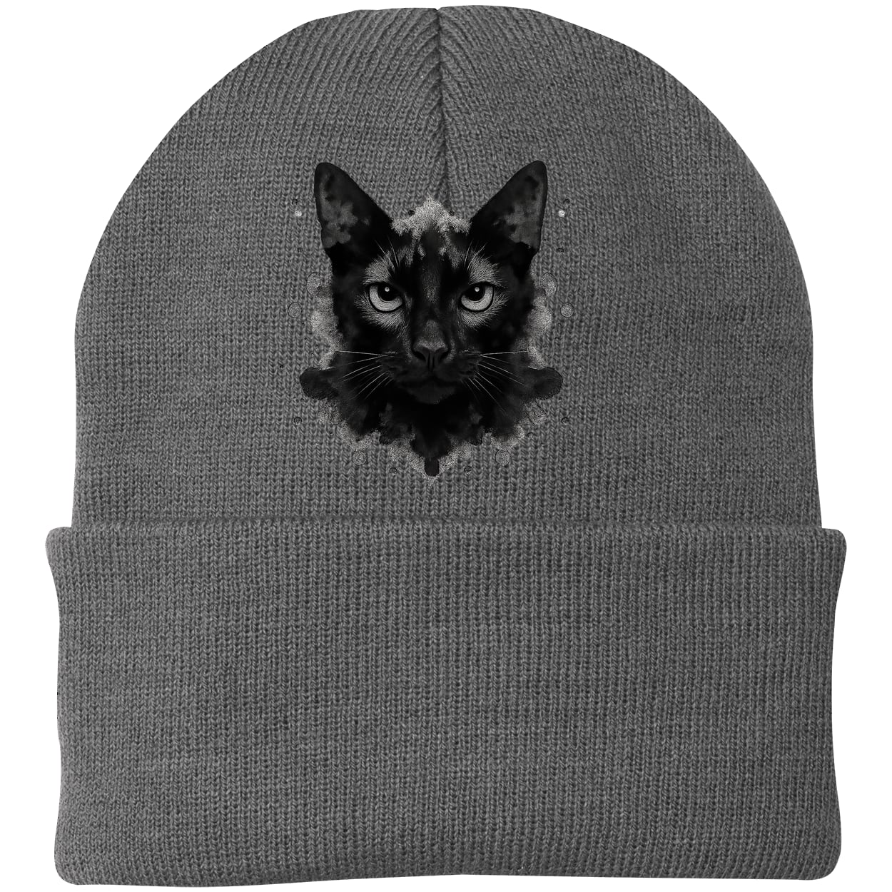 CP90 Port & Company Knit Beanie - Athletic Oxford