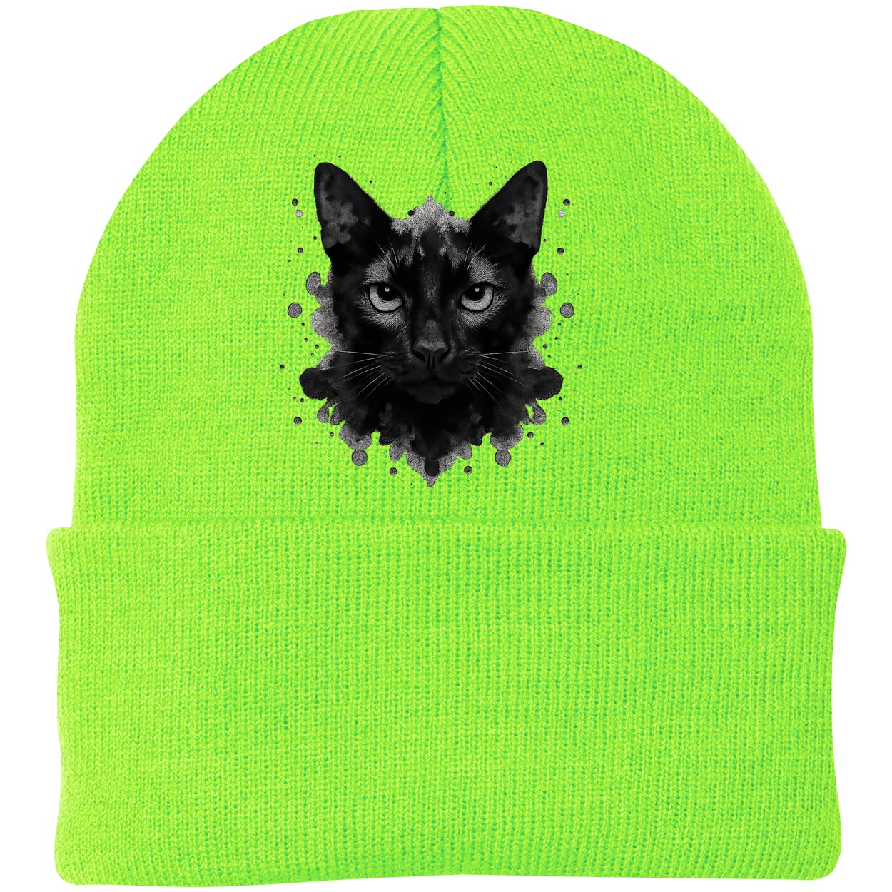 CP90 Port & Company Knit Beanie - Neon Green