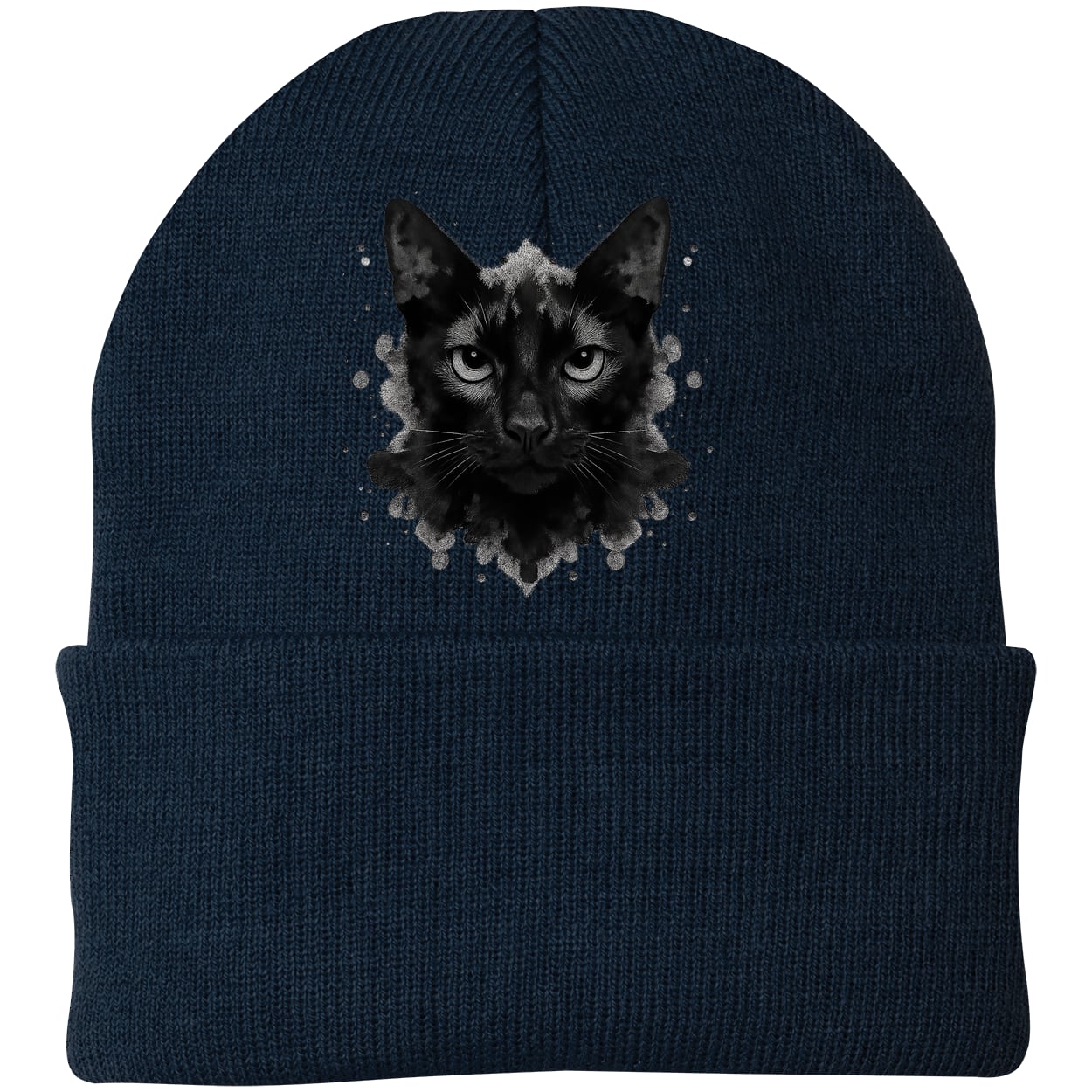 CP90 Port & Company Knit Beanie - Navy