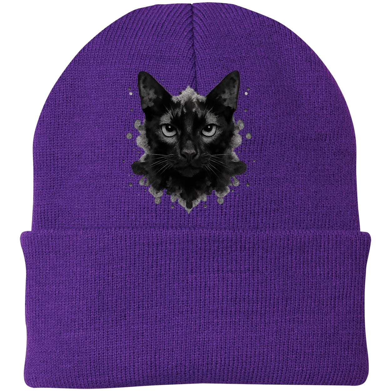 CP90 Port & Company Knit Beanie - Athletic Purple