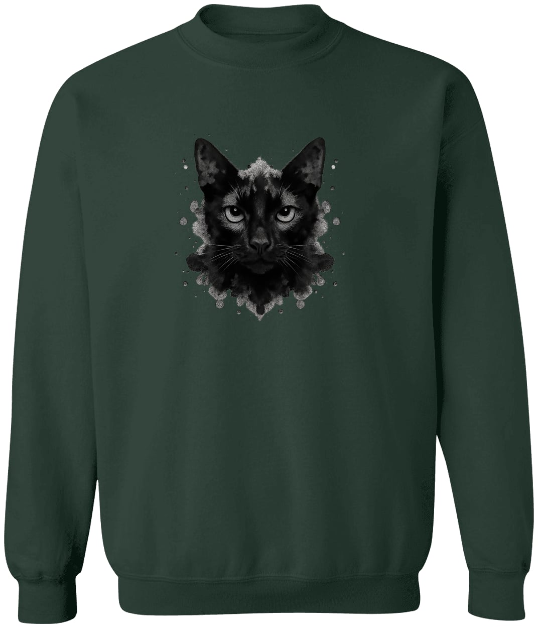 G180 Gildan Crewneck Pullover Sweatshirt - Forest Green
