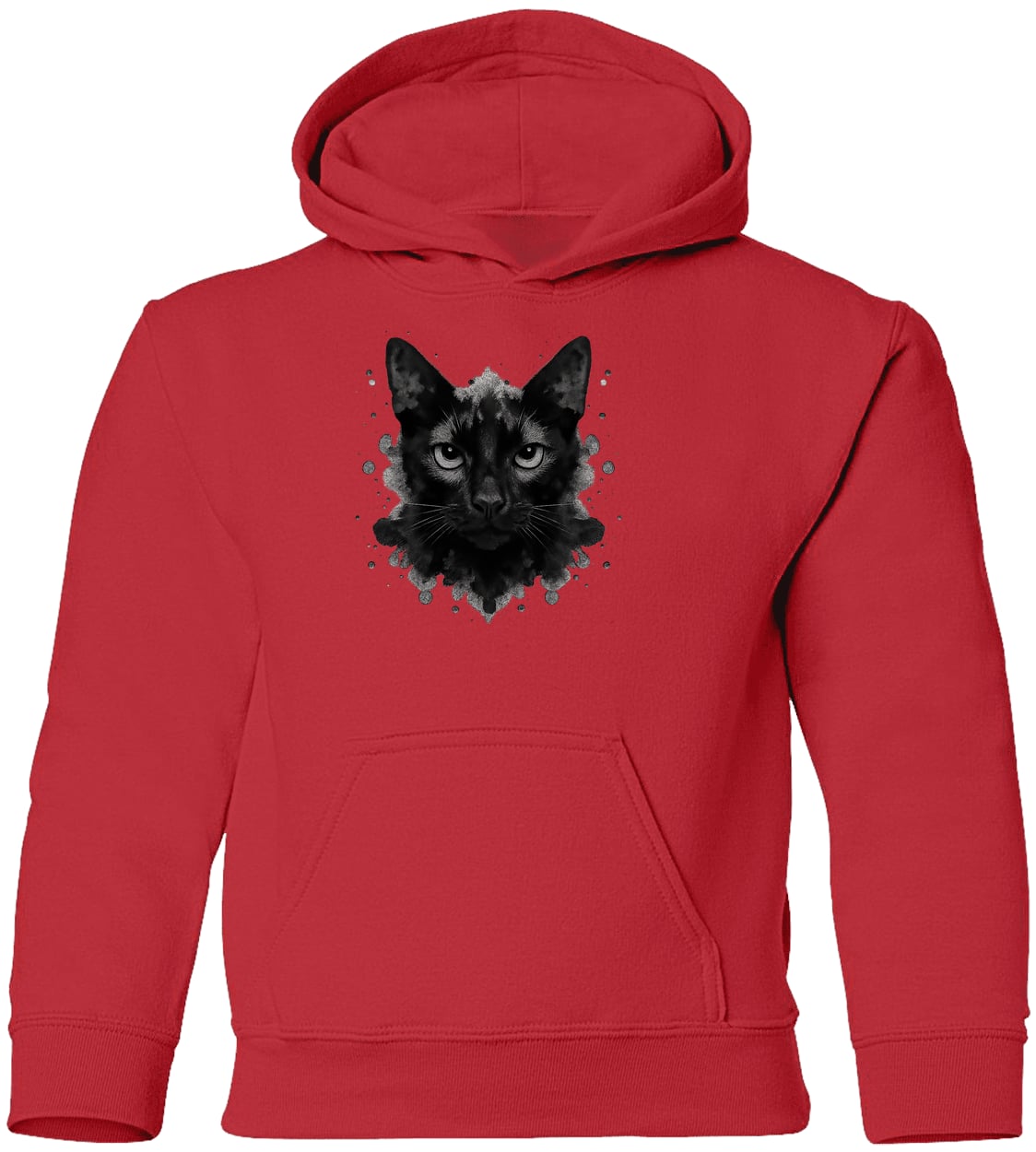 G185B Gildan Youth Pullover Hoodie - Red