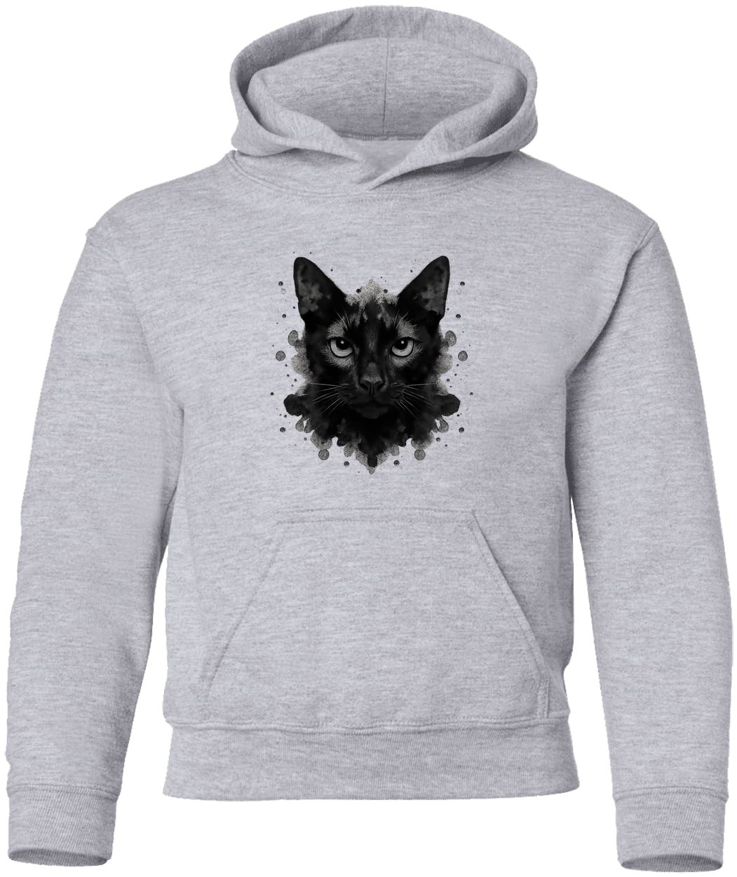 G185B Gildan Youth Pullover Hoodie - Sport Grey