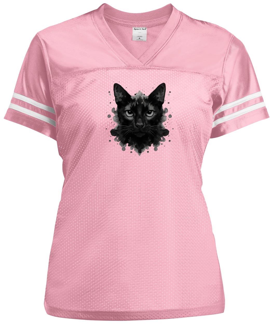 LST307 Sport-Tek Ladies' Replica Jersey - Light Pink/White