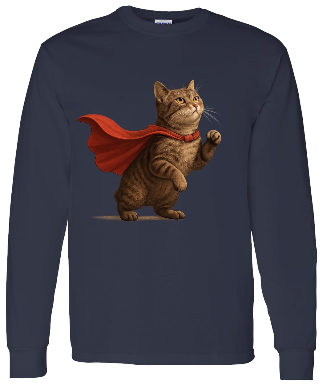 G540 LS T-Shirt 5.3 oz. - Navy