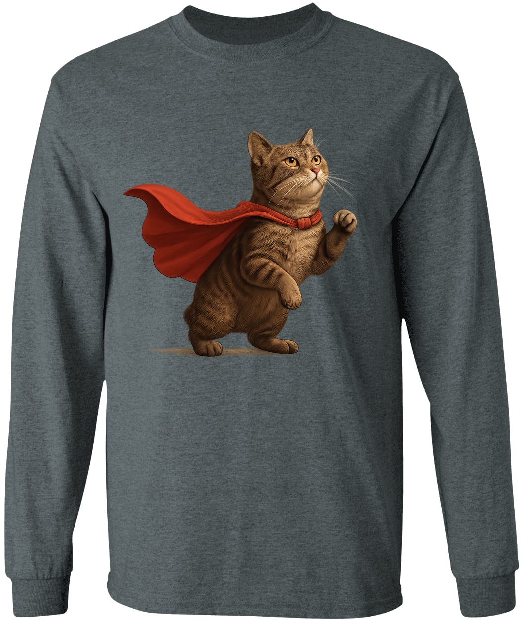 G540 LS T-Shirt 5.3 oz. - Dark Heather